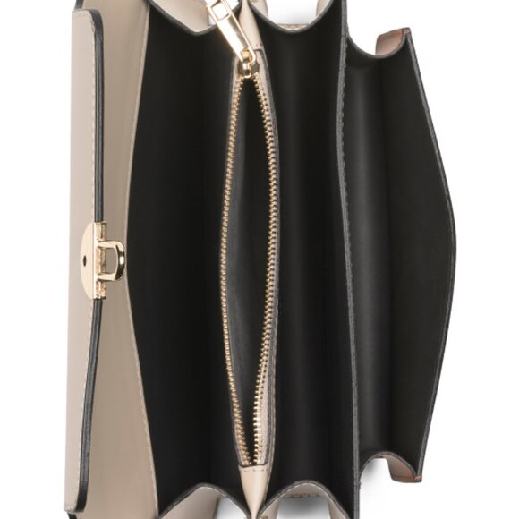 ISADORA Made In Italy Leather Structure Multi East West Crossbody Bag - Picture 3 of 4